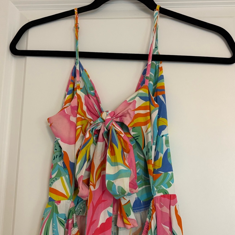Cupshe Floral Sundress- Worn One Time!! - Picture 4 of 16